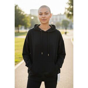 Isabella Activewear Black Hoodie Plus Size 1X NWT Women’s Athletic Pullover